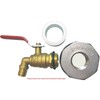Generic 2 inch Drum Faucet 34 inch Brass Barrel Faucet