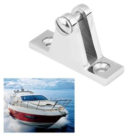 Deck Hinge Bracket, Marine Bracket, Stainless Steel Marine Deck Hinge Bracket for Bimini Top Deck Fittings, Boat Hinge Quick Release for Boat Canopy Mounting and Fastening