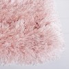 SAFAVIEH Vegas Shag Collection Area Rug - 5' Square, Pink,