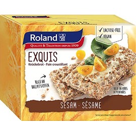 Roland Lake Risk Bread, Sesame, 7.1 oz (200 g)