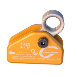 US Rigging Arborist Wire-Core Flip Line with Rope Grab Adjuster and Swivel Snap Hook (1/2" Diameter x 10' Length)