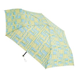 Moonbat [Esta] Rain Umbrella, Folding Umbrella, Women's, Windproof, Commuting to Work or School, Mini Giraffe 31-230-10348-32 Green