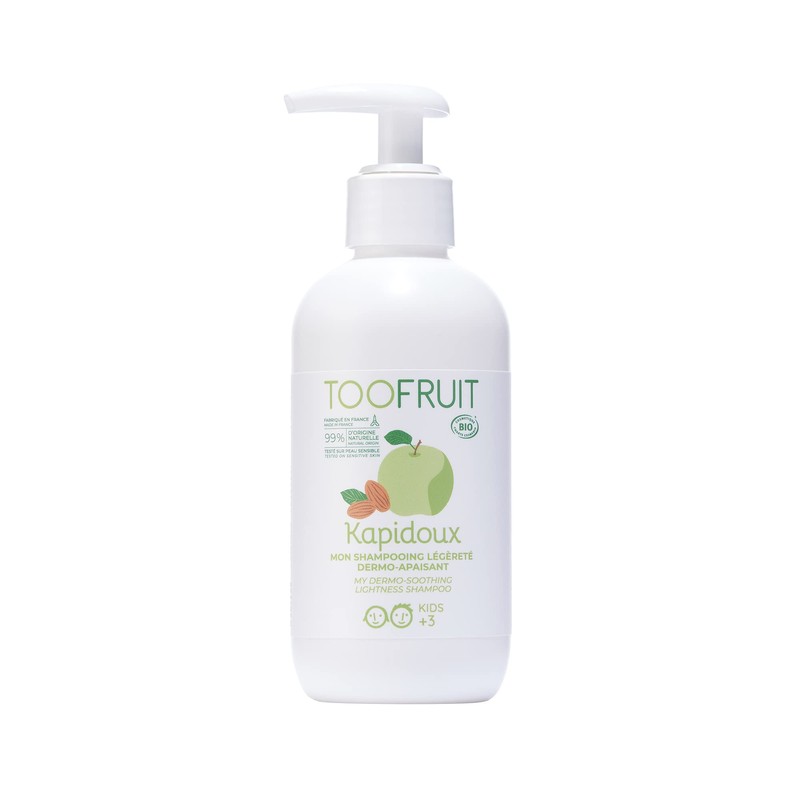 Toofruit Organic Apple and Almond Shampoo 400ml