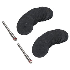 36pc Rotary Tool Metal Cutting Trimming Disc Set 22mm Diameter 3.17mm Mandrel