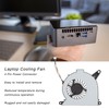 Laptop Cooling Fan 4 Pin Aluminum Alloy CPU Cooling Fan