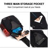 Crossbody Sling Bag, Chest Bag Backpack Daypack Fanny Pack Cross