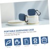Gatuida 1Pc Dark Protective Case for Shockproof Wireless Earbud Cover