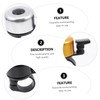 Outanaya Tough Alloy Bike Bell Versatile Handlebar Cycling Bell Sound