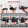 VSYSTO Bike Camera with Tail Light, Automatic Power on/Off, WiFi