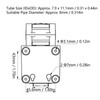 Corrosion Resistant Peristaltic Pump High Flow Titration Pumps BPT Tube