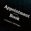 Appointment Book - Undated Salon Appointment Book, 4.5’’ x 11.5’’,