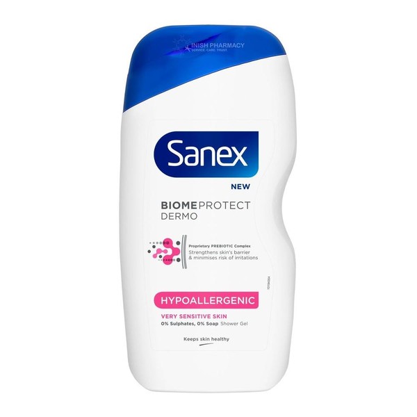 Sanex BiomeProtect Dermo Hypoallergenic Shower Gel 450ml