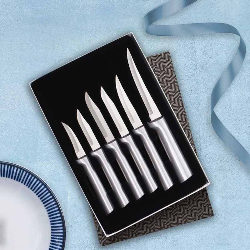 Rada Cutlery 6-piece All-Star Paring Knife Gift Set with Quick