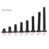 M3 Hex Countersunk Screws, 200 Pcs M3 Countersunk Countersunk Hex