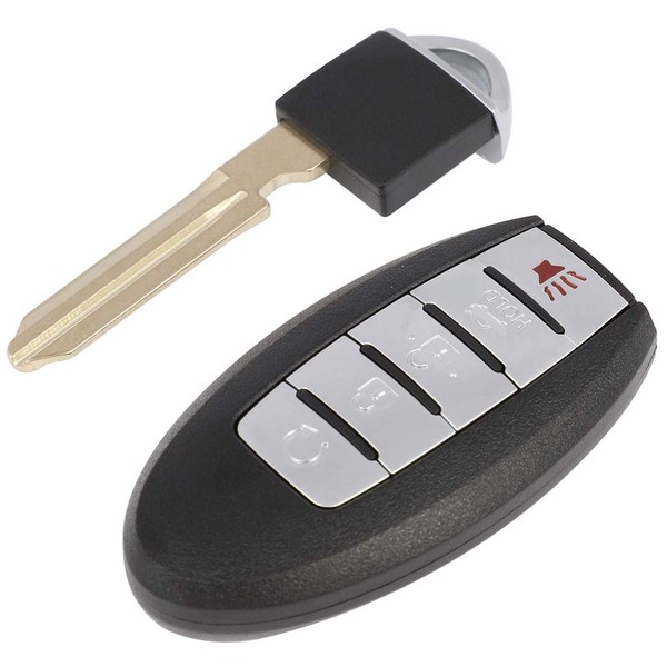 ECCPP 1 X Remote Uncut Ignition Key Fob 433 MHz