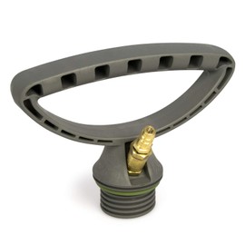 Mesto Compressed air filling valve (plastic/brass; 3bar; pressure limiter; suitable for compressor; with plug-in coupling) 6209NB