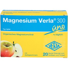 Magnesium Verla 300 uno Apfel, 20 St