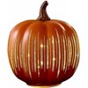 Maikaibuzi Starry Night Pumpkins, Illuminated LED Light Pumpkins, Lighted Sparkling