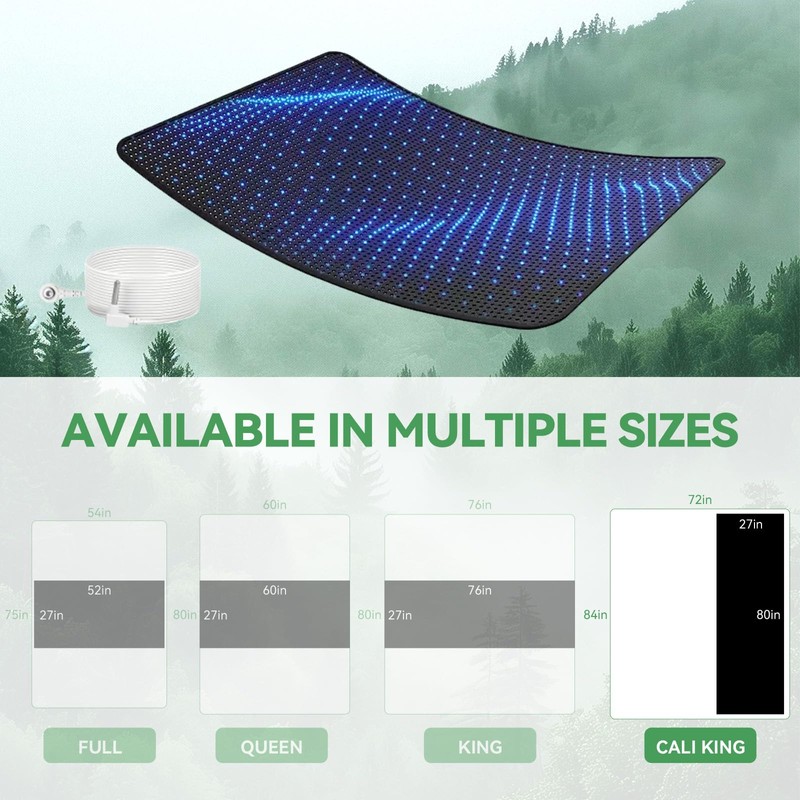 Grounding Mat for Bed for Better Sleep and Stress Relief