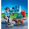 PLAYMOBIL 70085 Children’s Colourful Easter Egg Policeman with Sniffer Dog