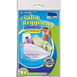Parodi&Parodi Save Padded Bag Washing Machine Bra, Polyester, white, 16 x 21 x 1 cm
