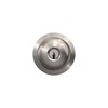 Schlage F51A PLY 619 Plymouth Door Knob, Keyed Entry Lock,