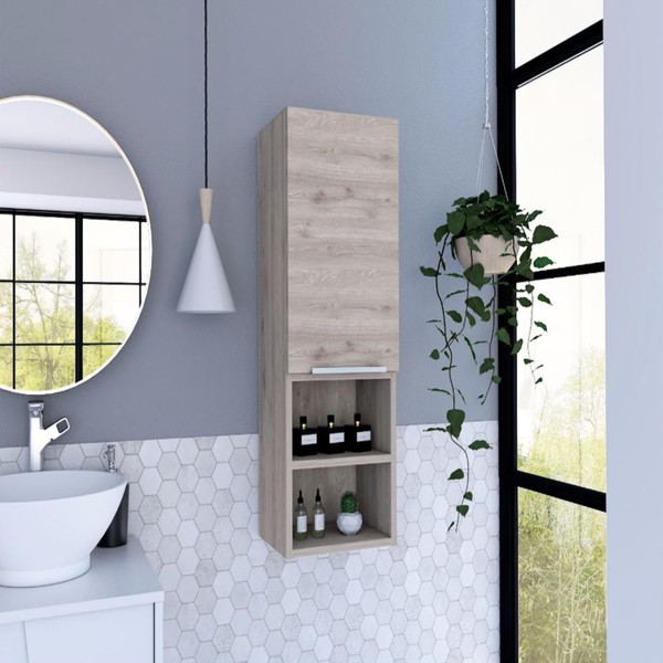 TREATLIFE HOME Medicine Cabinet with Single Door and Two External
