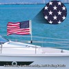 FLAGMESAGE Boat Flags Marine 16 x 24, American Flag Pole