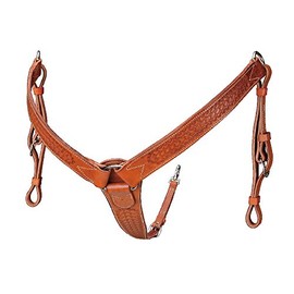 Colorado Saddlery The Mahogany Breast Collar
