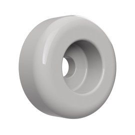 Polyurethane Keel Roller End Cap Similar to Stoltz RP-32 Side Roller PU Grey
