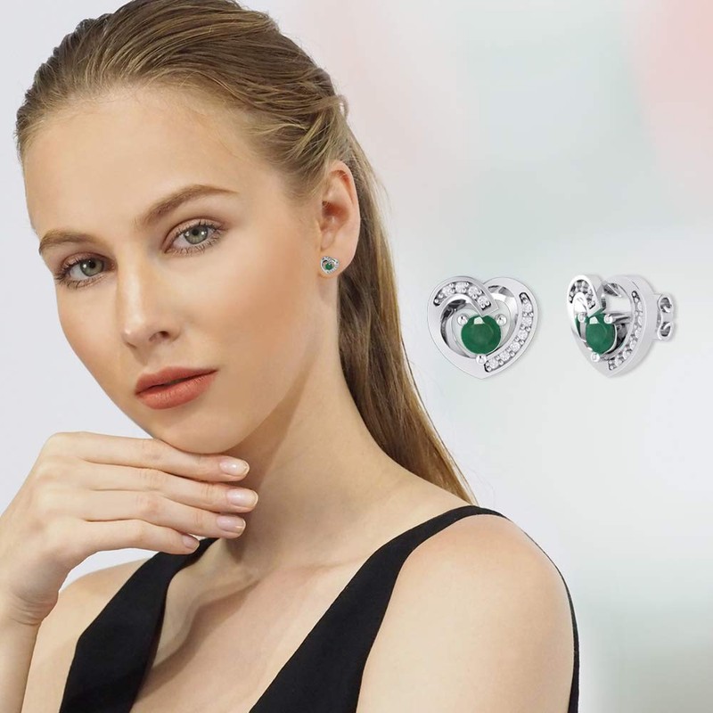 Belinda Jewelz Pendientes de plata de ley para mujer, con