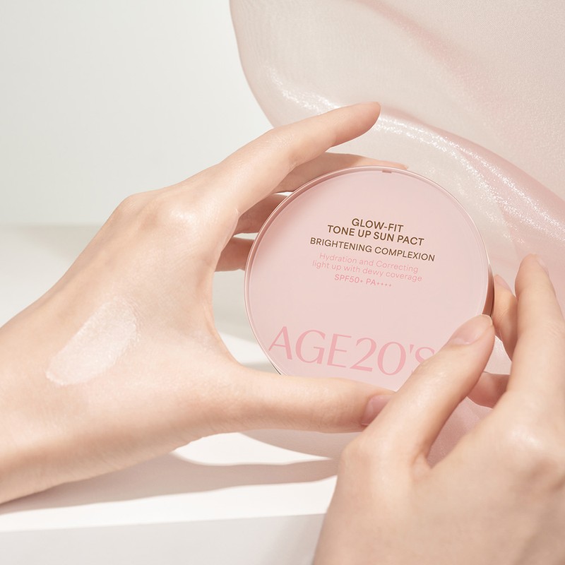 Age 20's Glow Fit Tone-Up Sun Pact SPF50+ PA++++