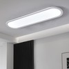 Ganeed 27.6 Inch LED Ceiling Light,Full Spectrum Linear Ceiling Lamps,6500K
