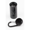 Pocket Ashtray Round Black, Death skull