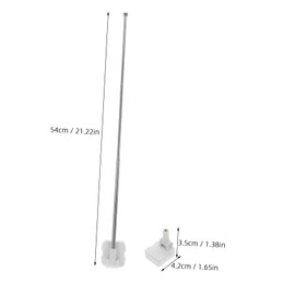 Outanaya 1pcs Magnetic Flag Pole Holder for Cars Flag Base Easy Install Car Storage Stand for National and Team Compact and Design