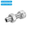 PATIKIL 2 Sets M6x20mm Hex Socket Screw Cylindrical Hollow Bolt