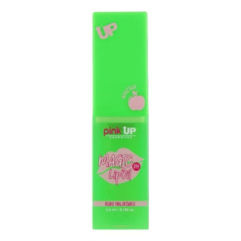 Pink Up Magic Lip Oil Brillo De Labios Hialuronico Manzana
