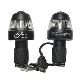 CYCL WingLights 360 Fixed Turn Signals/Direction Indicators and Permanent Position Lights for Bicycles and Electric Scooters