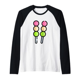 Really Like Mochi Sweet New Year Dessert Raglan Baseball Tee