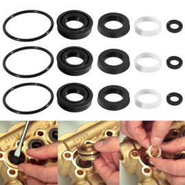 34262 Seal Kit for Cat Pump 66DX 6DX Pressure Washer Pump, for Model 6DX35G1I 6DX40G1I 66DX30G1I 66DX35G1I 66DX40G1I