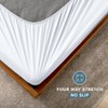Bare Home Box Spring Cover - Funda de microfibra elástica