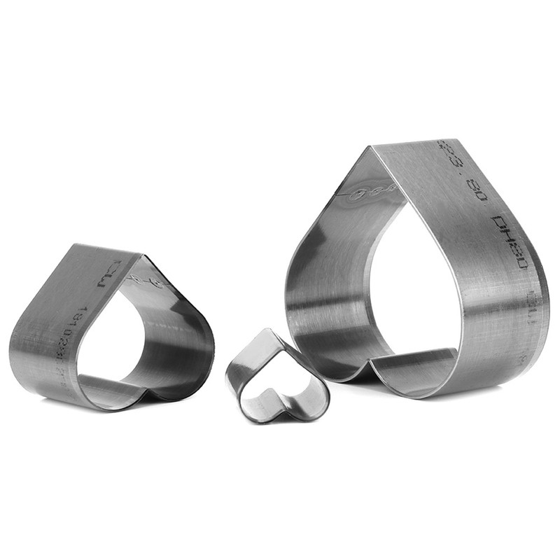 3pcs DIY Leather Craft Cutter Set Knife Mold Die Template