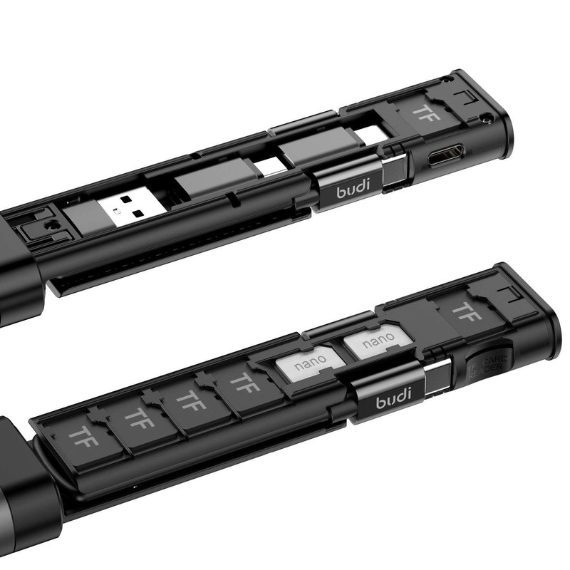Budi 9 in 1 Essential Travel Charging & Data Sync