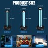 Ultraviolet Germicidal Lamp,110w UV+Ozone Light Sanitizer for Whole Room, 99.99%