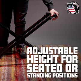 Rok-It By Frameworks Keyboard Series Double X-Style Keyboard Stand with Ergonomic Height Adjustment (RI-KEYX-20)