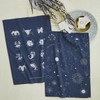 Coucke Printed Cotton Tea Towel, Astral, 50 x 75 cm