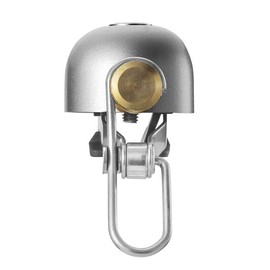 Rock BROS Bike Bell Classic Bicycle Bell for Bike Ring Bell with Loud Sound Bells for Road Mountain Bike Handlebars Adults Silver