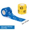 SEADESKY 6 Rollen Selbsthaftende Bandage Hund Vet Wrap Pet Selbstklebender