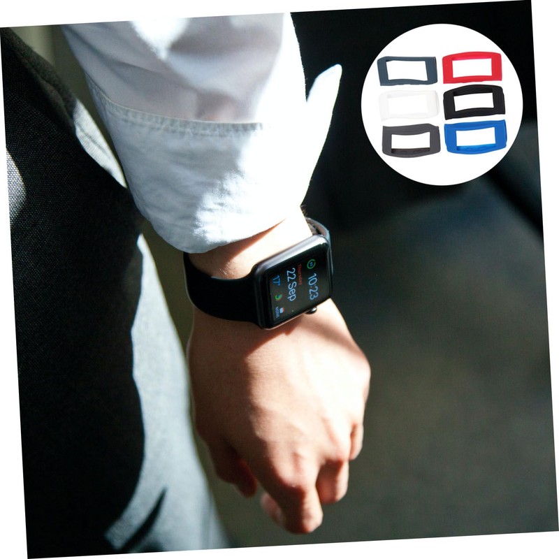 BIUDECO 6pcs Stylish Watch Shell Compatible Protective Case Lightweight Design