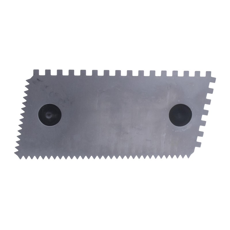 MARSHALLTOWN QLT Economy Notched Trowels, Double Notch Trowel Style, Square